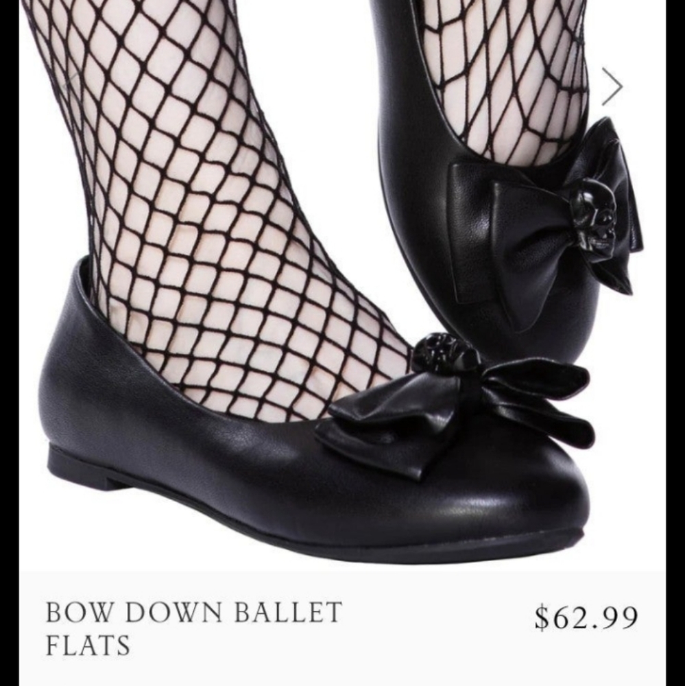 SOLD❗️Killstar Ballet Flats